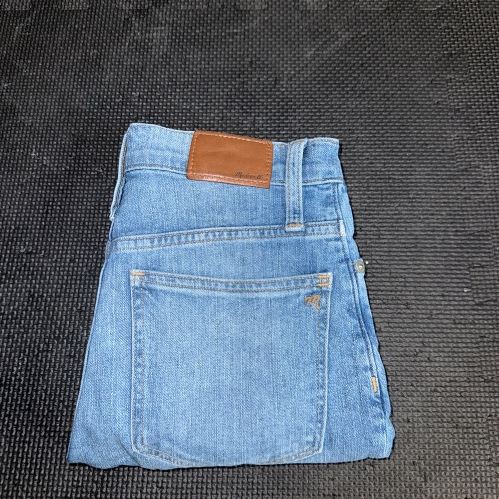 Madewell classic straight jean